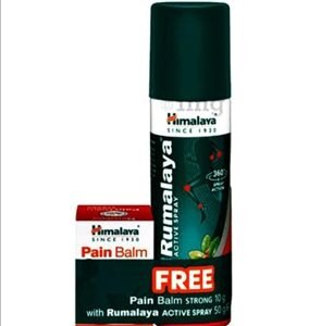 Rumalaya Active Spray 50 g with Pain Balm 10 g Free