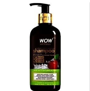 Wow Organics Apple Cider Vinegar Shampoo-300ml