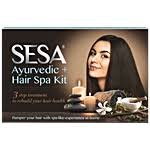Sesa Ayurvedic Plus Hair Spa Kit Smooth & Silky Hair Promotes Hair Growth