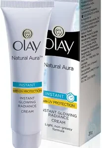 Olay Cream Natural Aura Vitamin B3, Pro B5, E With Uv Protection- 20 Gm