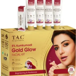 TAC - The Ayurveda Co. Kumkumadi Gold Glow facial Kit  -43 g